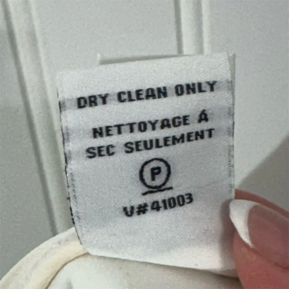 Diane von Furstenberg Honoka Silk Lace Mini Dress 8 White Cream Mod Retro - Image 7