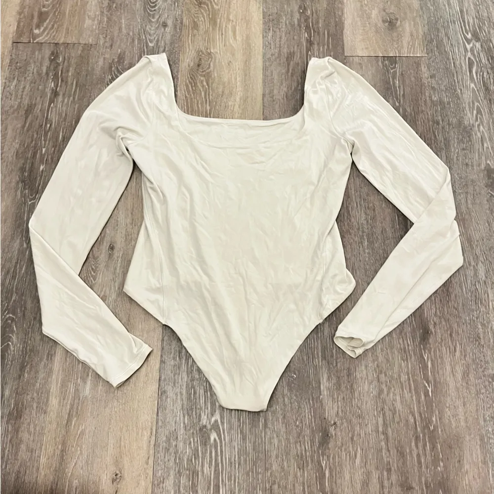 Lululemon Wundermost Ultra-Soft Nulu Square-Neck Long-Sleeve Bodysuit - Image 2