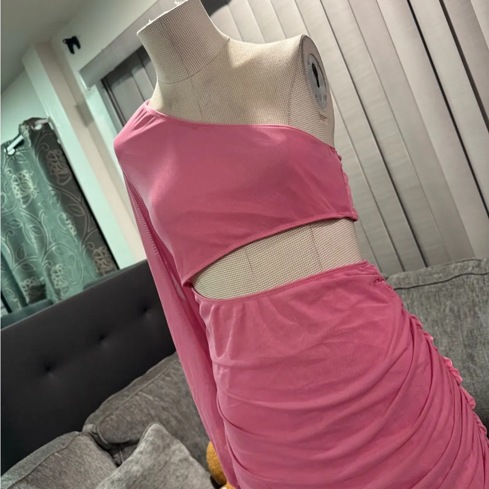 🌸AMTIOUS cocktail pink dress ✨ Size M - Image 9