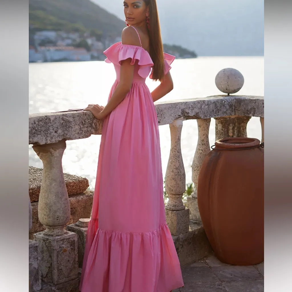 ALAMOUR THE LABEL, Halima Dress in Pink, New with Tags Pink Size XS - Image 4