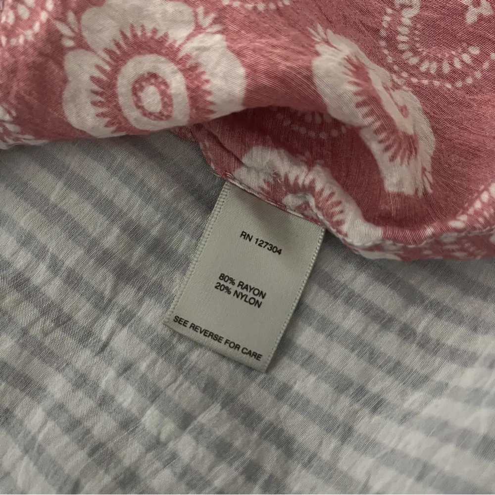 John Mark Multi Pattern Mixed Print Rayon Blend Button Down Shirt, Sz S - Image 15