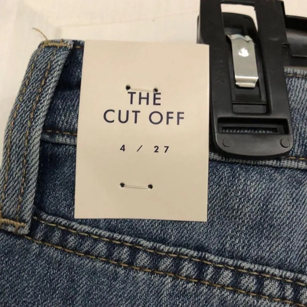 Brand New Women's Lucky‎ Brand The Cut Off Denim Shorts Size 4/27 Blue - Image 8