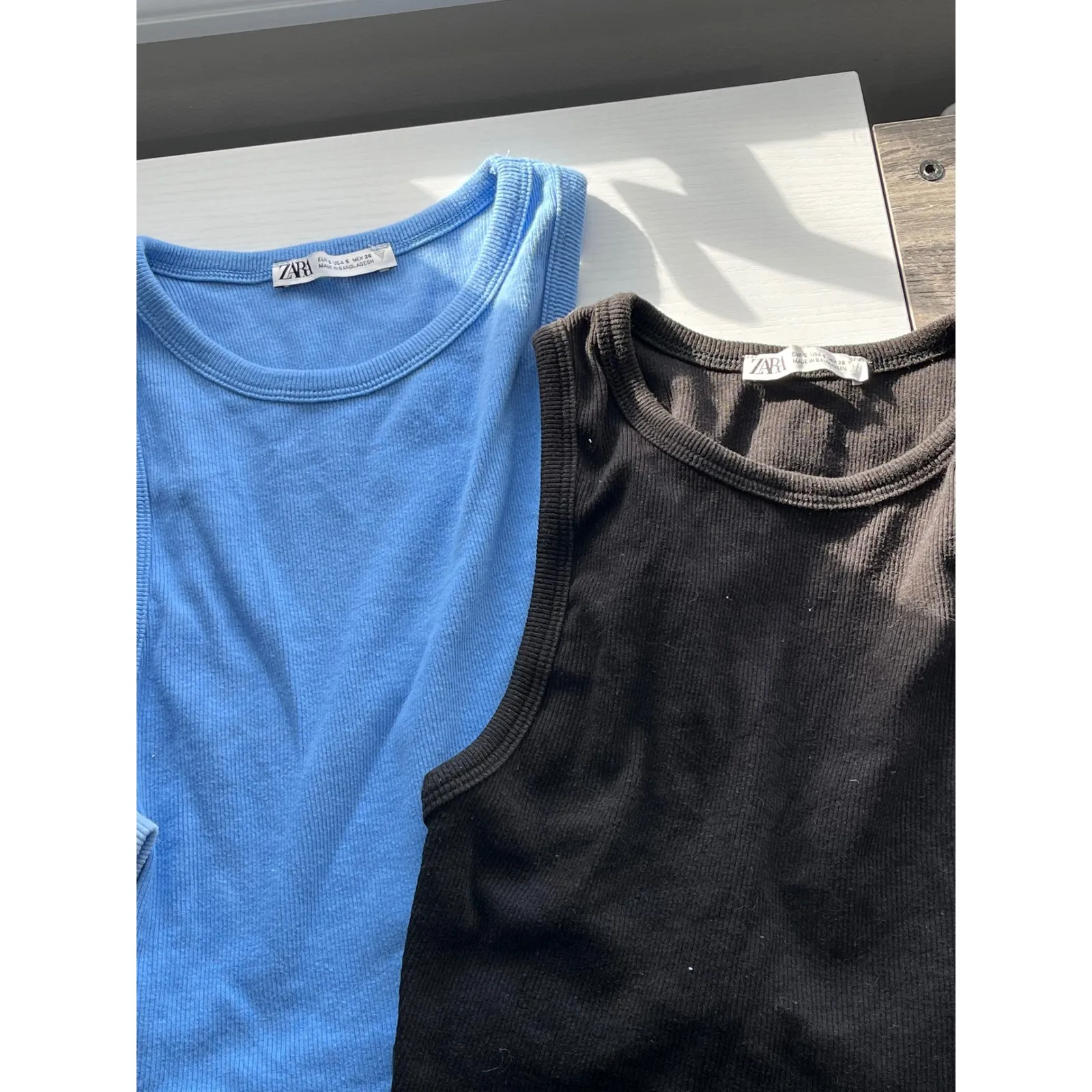 Urban Outfitters Out From Under Zara Brandy Melville Ribbed Tank crop Bundle Brown - Image 3