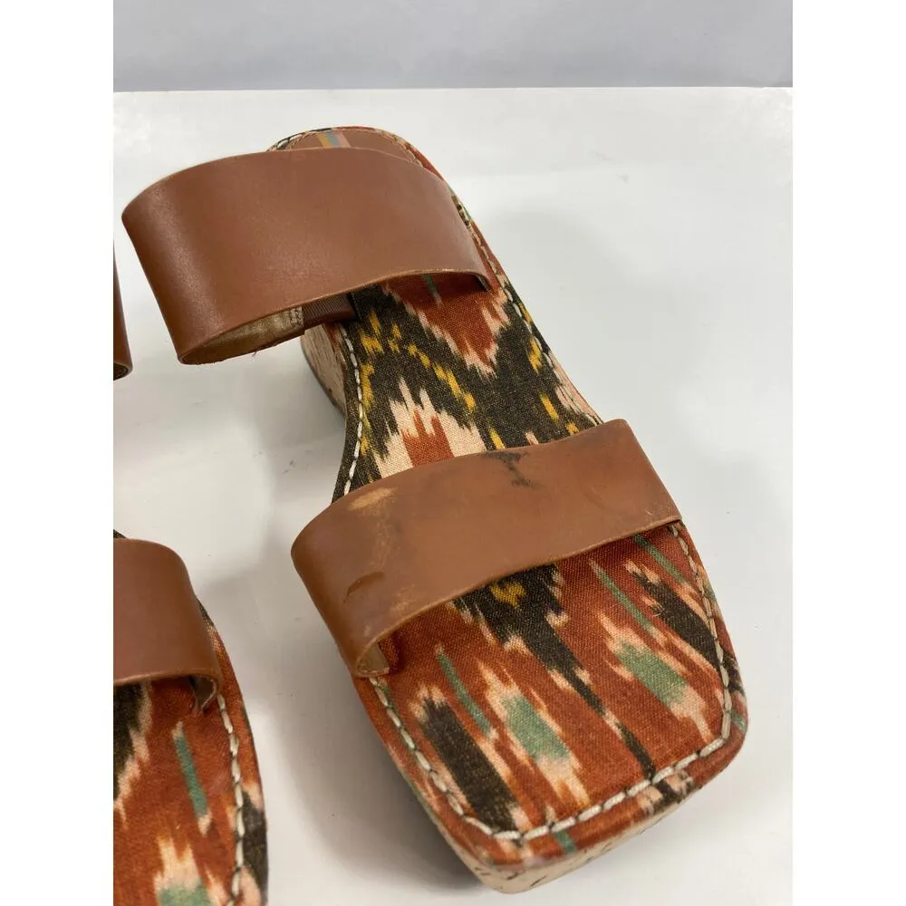 Sam Edelman Alissa Saddle Leather Wedge Size 9.5 - Image 3