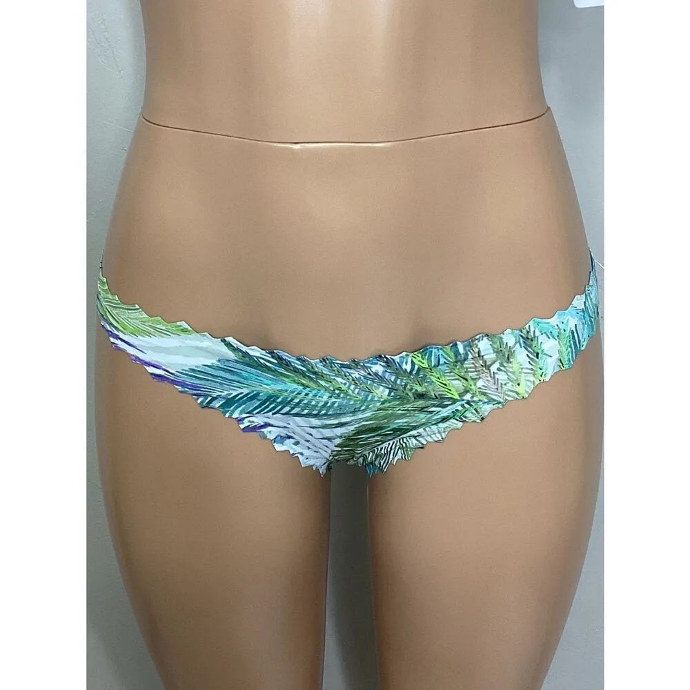 New. Pilyq palm print bikini set. L-top/S-bottom - Image 11