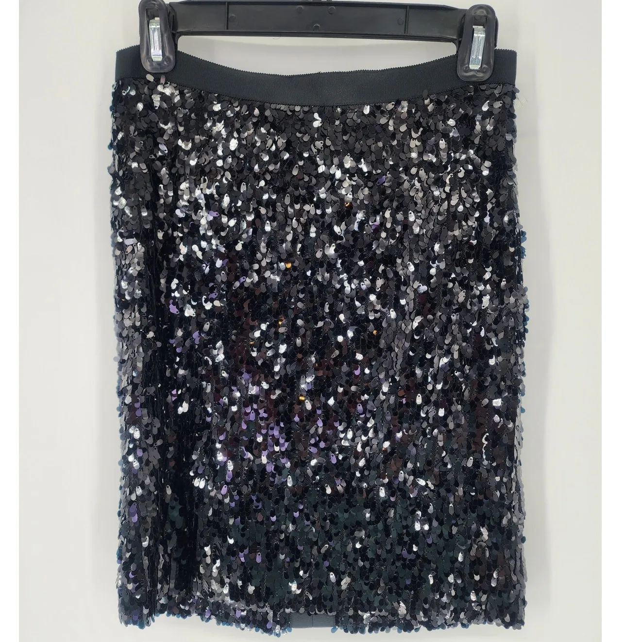 Vintage Teenflo Sequin Mini Skirt Black– Women’s 2 Black - Image 6