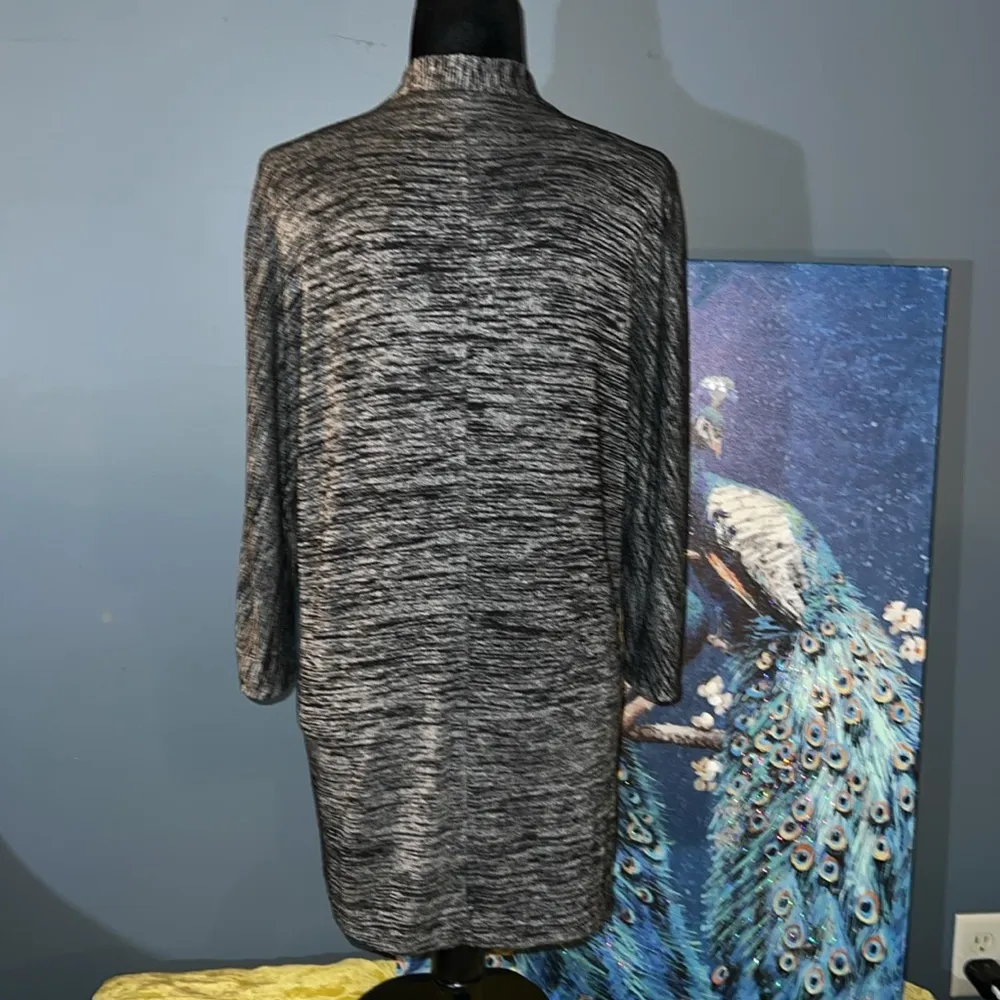 Size S Heathered Gray Duster Cardigan - Image 7