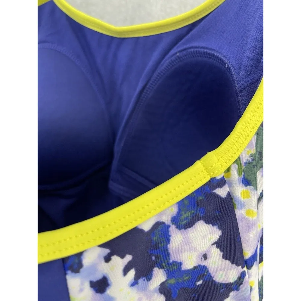 Ocean Club Women's Blue Tankini swim Top Size Medium UK 12 Racerback - Image 5