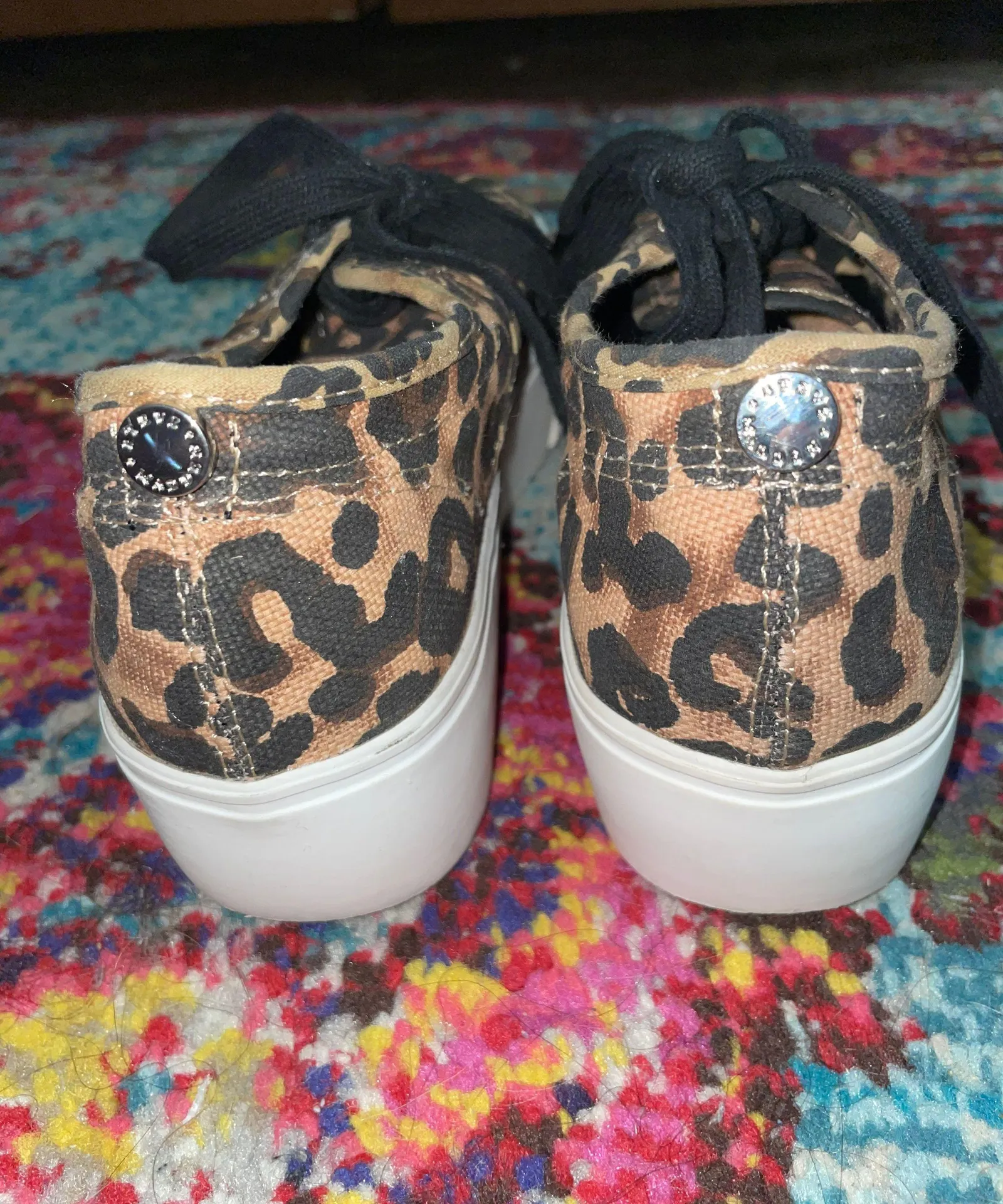 Steve Madden Leopard Platform Sneakers - Image 6