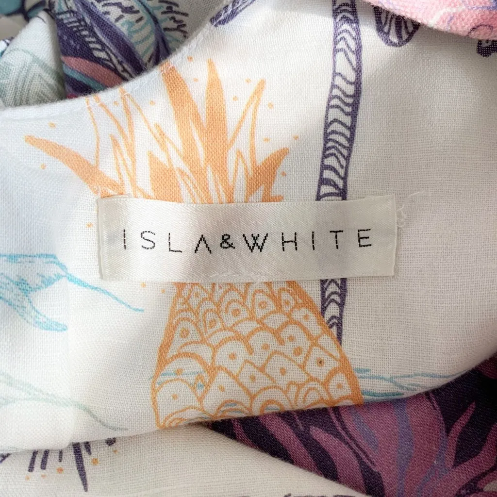 Isla & White Samara Dress in Canto de Playa Size XS - Image 9