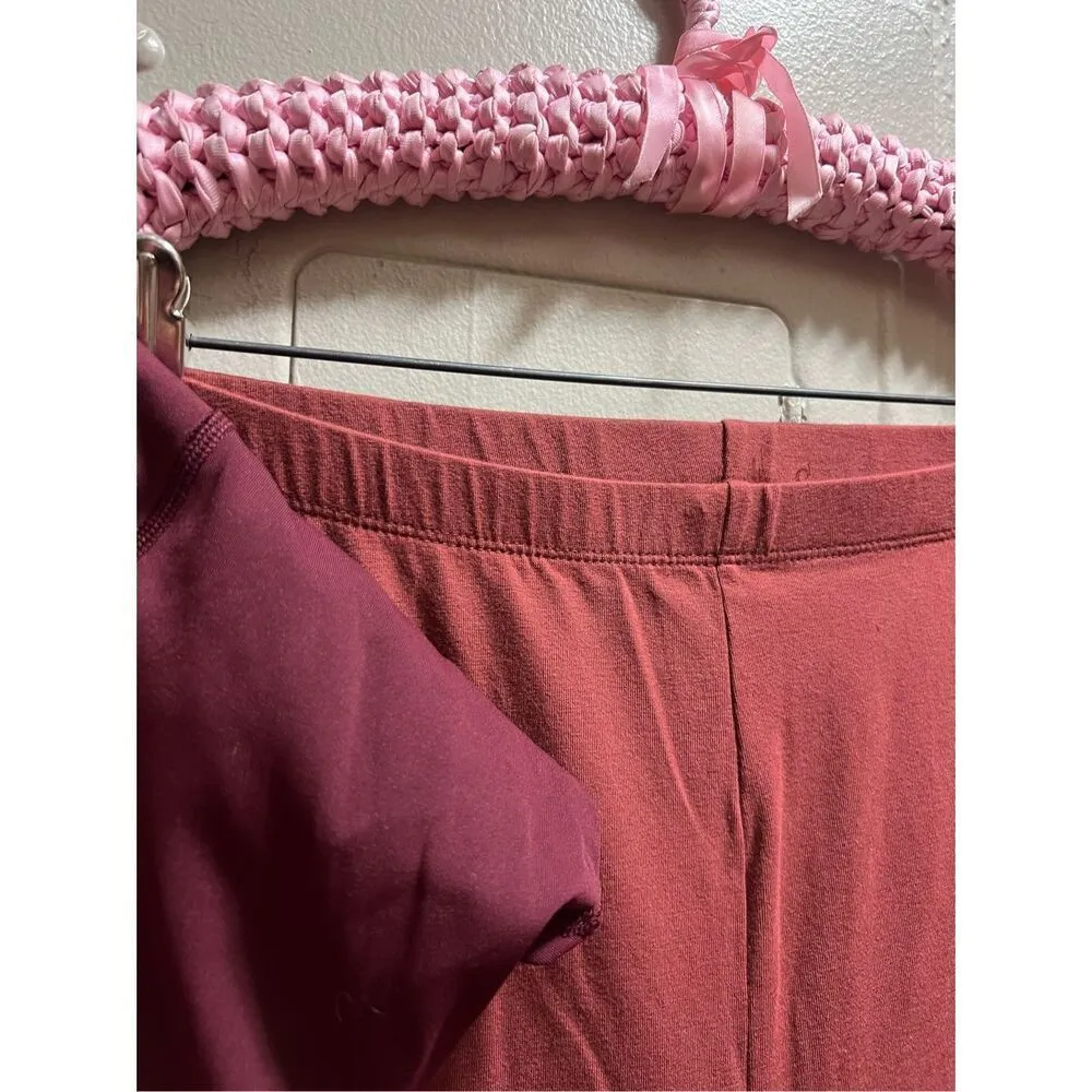 Zenana Burnt Orange Leggings Woman’s Size 3X - Image 11