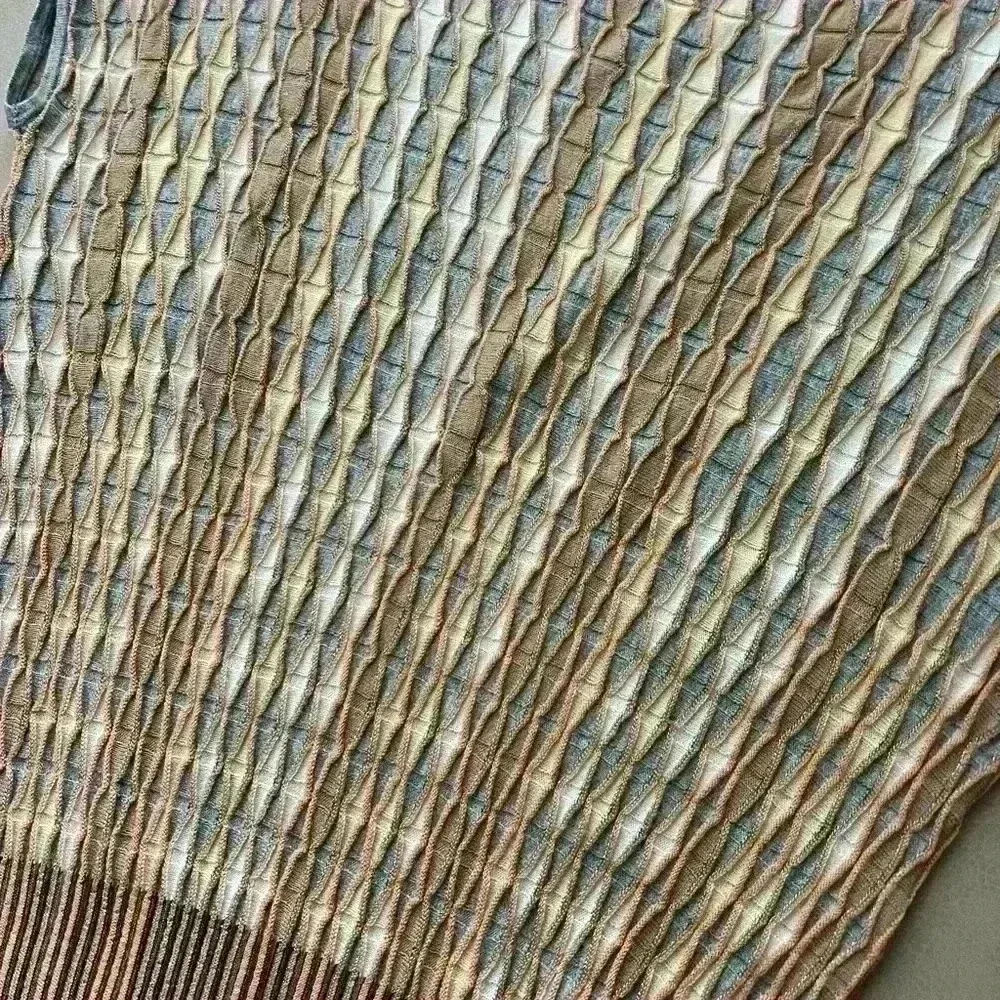 ANTHROPOLOGIE Moth Nessa Pullover Knit Sweater Top, Neutral Tones, Size Medium Gray - Image 7