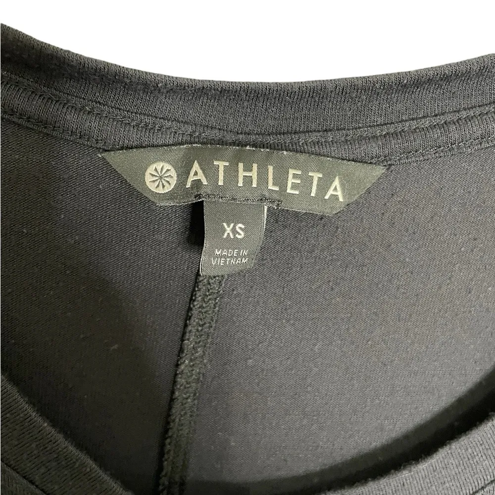 Athleta Black Oversized T Shirt XS - Image 2