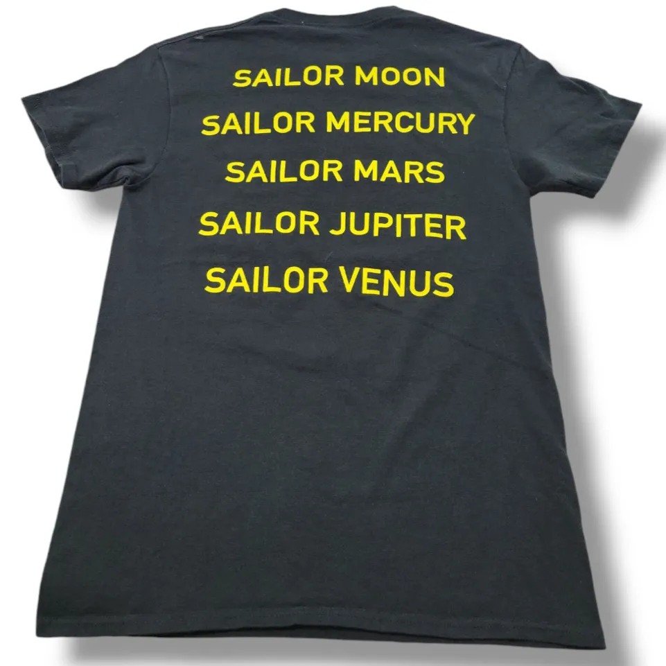 Shirt Size Small Animation Anime Cartoon Graphic Print T-Shirt Black Unisex T-shirt - Image 5