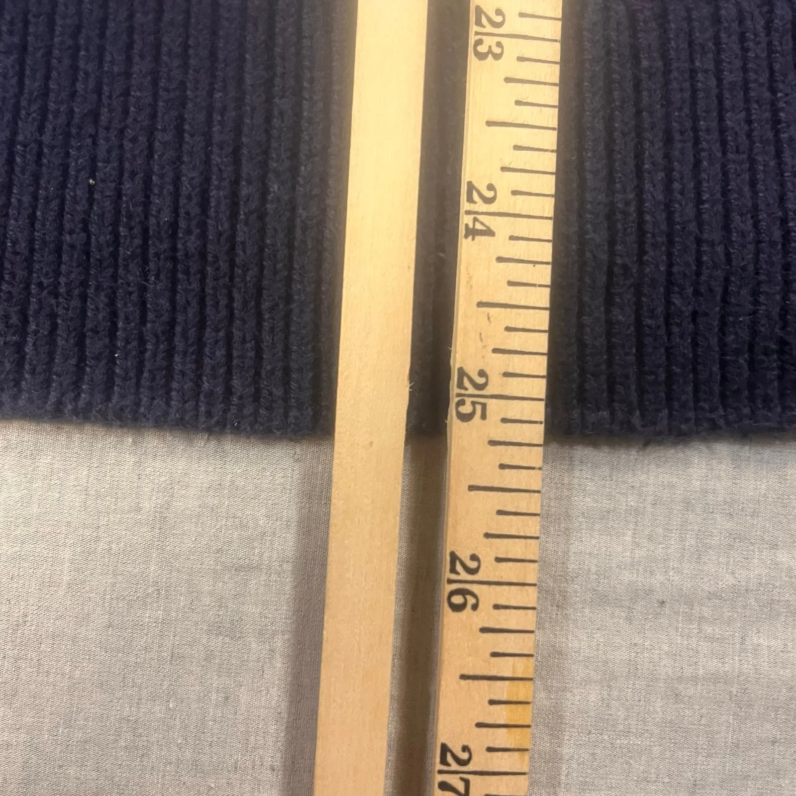 Loft Outlet Navy Whale Sweater Women’s Medium Knit Pullover Cute Nautical Top - Image 4