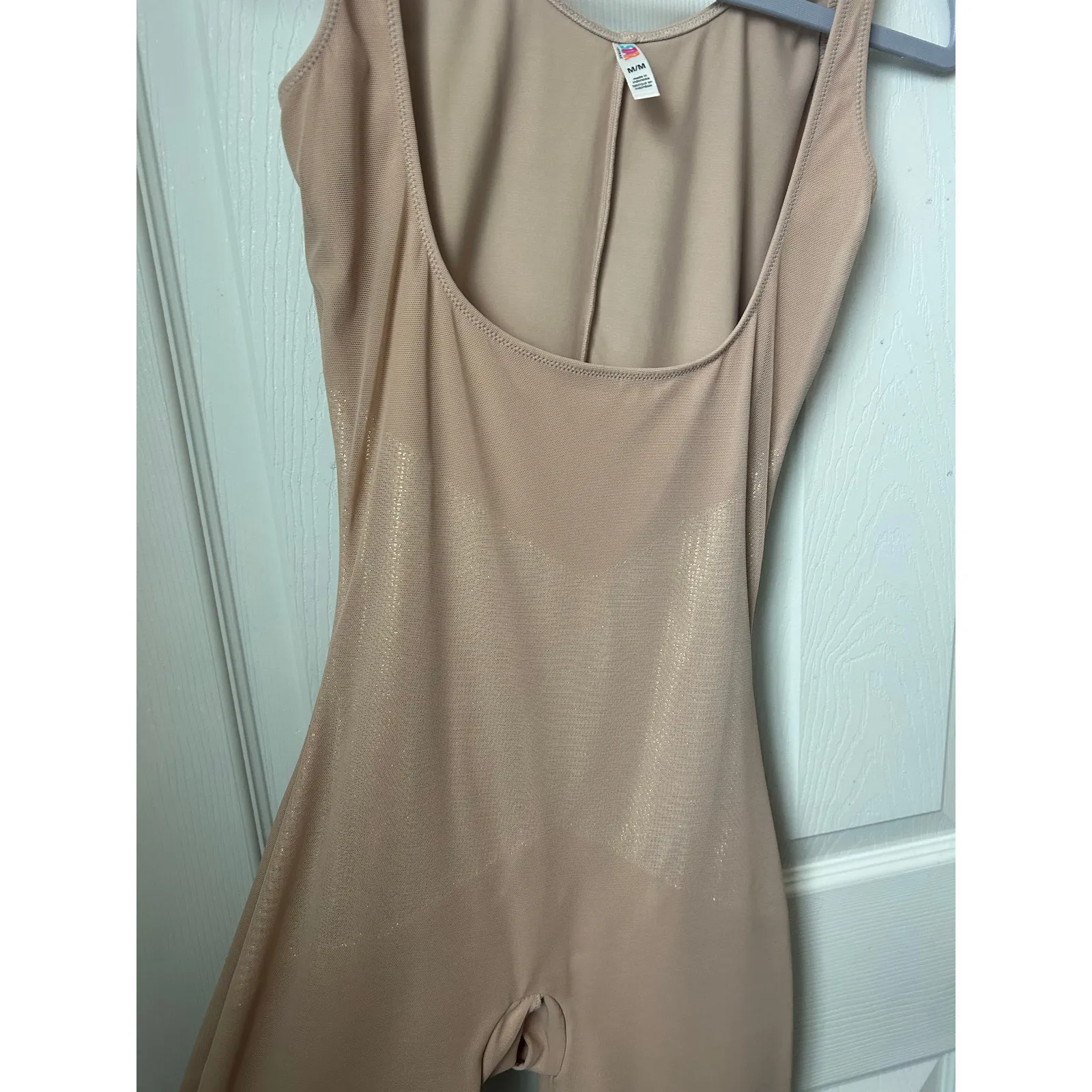 Spanx Open Bust Nude Shapewear Bodysuit - Medium - Image 2