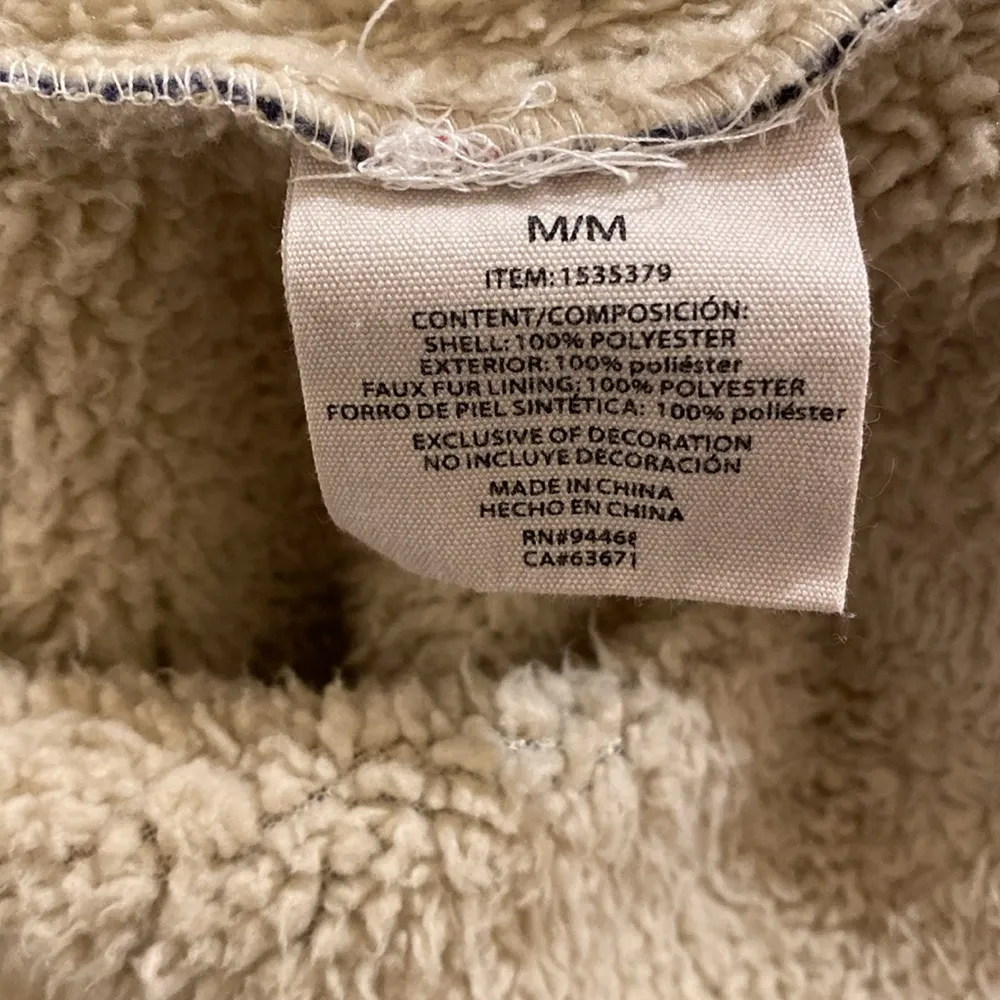 Sage collective, Women’s super soft size medium plaid fleece button up Shacket - Image 4