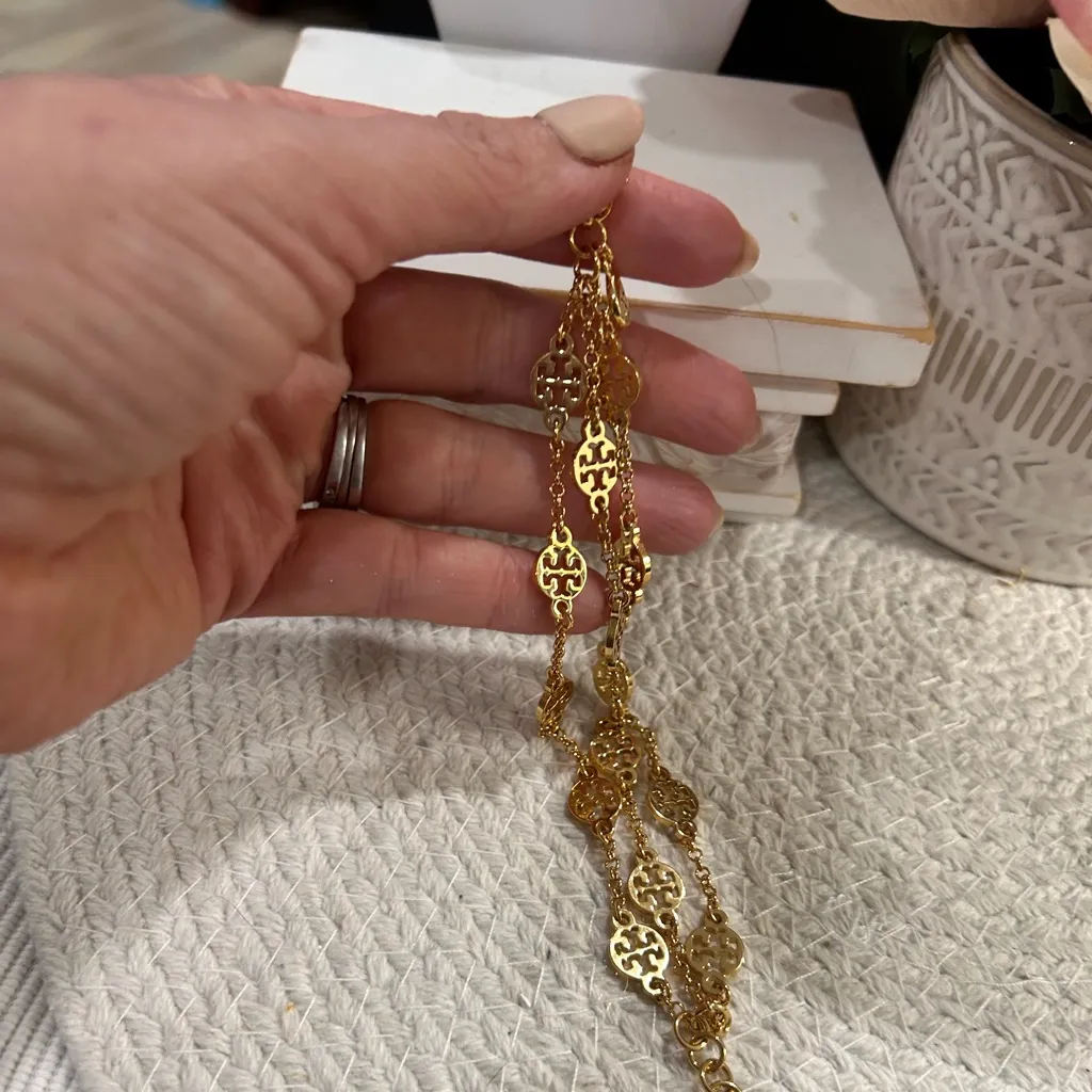 Tory Burch 3 string Bracelet with logo - brand new with Tory Burch Dust Bag* - Image 5