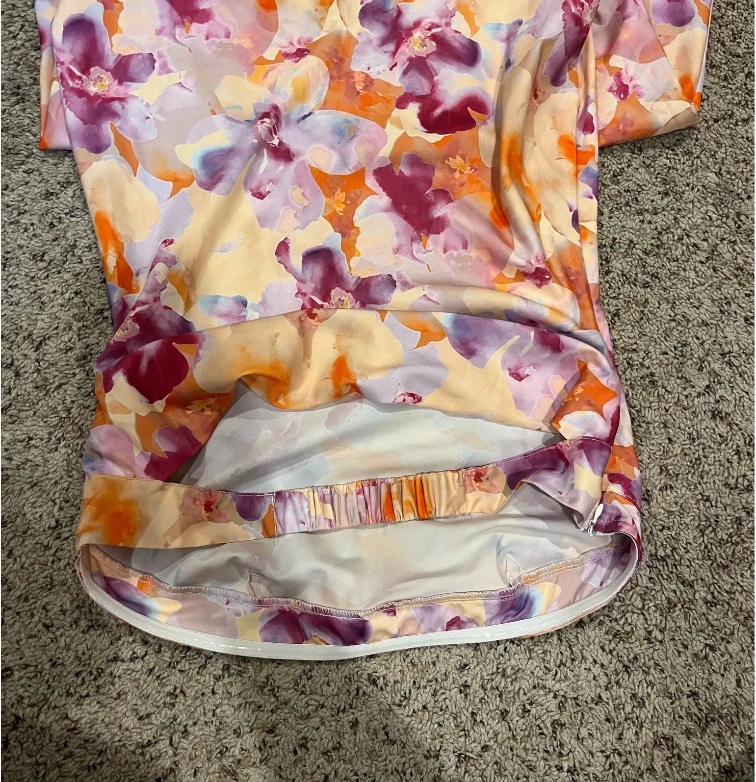 Staples Floral Dress Multiple Size L - Image 2