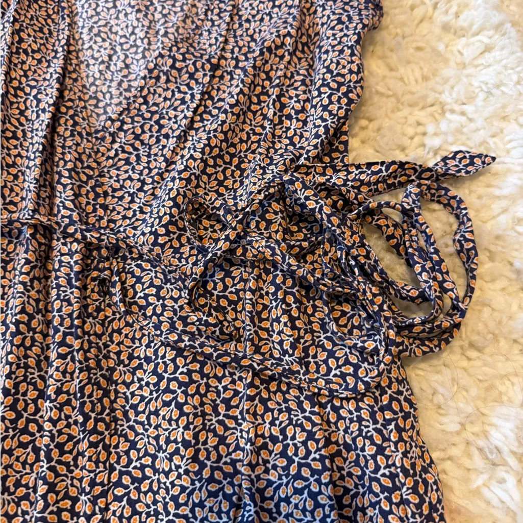 aerie floral Patterned Wrap Dress - Image 2