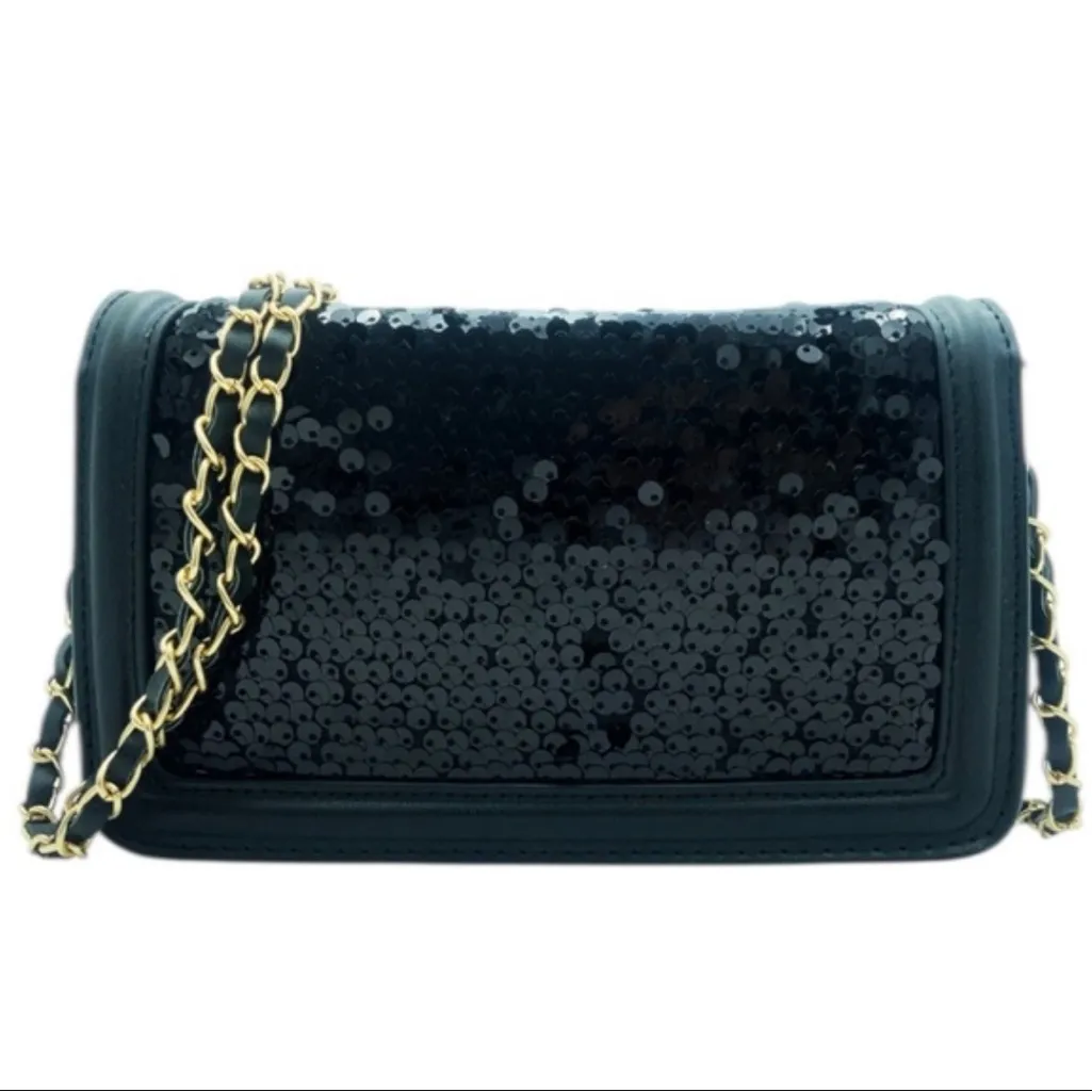 Badgley Mischka Crossbody Bag Sequin,
( - Image 2