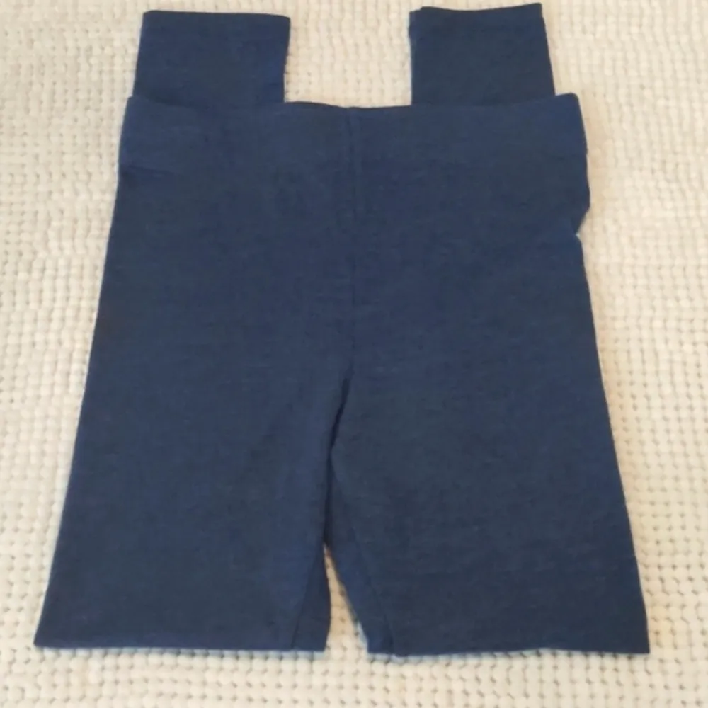 Forever 21  Blue Leggings Size Medium EUC #4460 - Image 2
