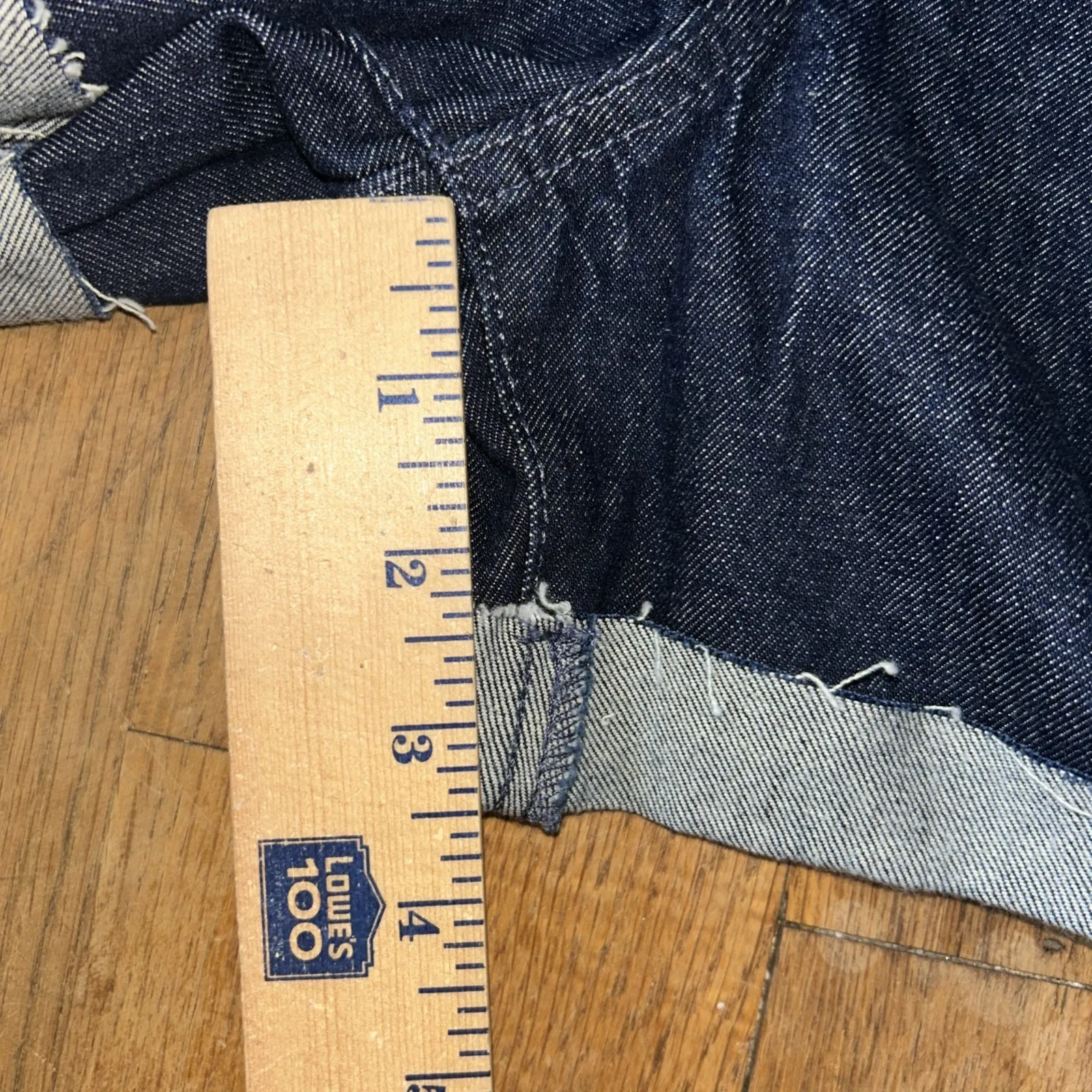 Universal‎ Thread Jean Shorts Vintage Midi 11" Rise Cuffed Women's Sz. 6/28R New - Image 6