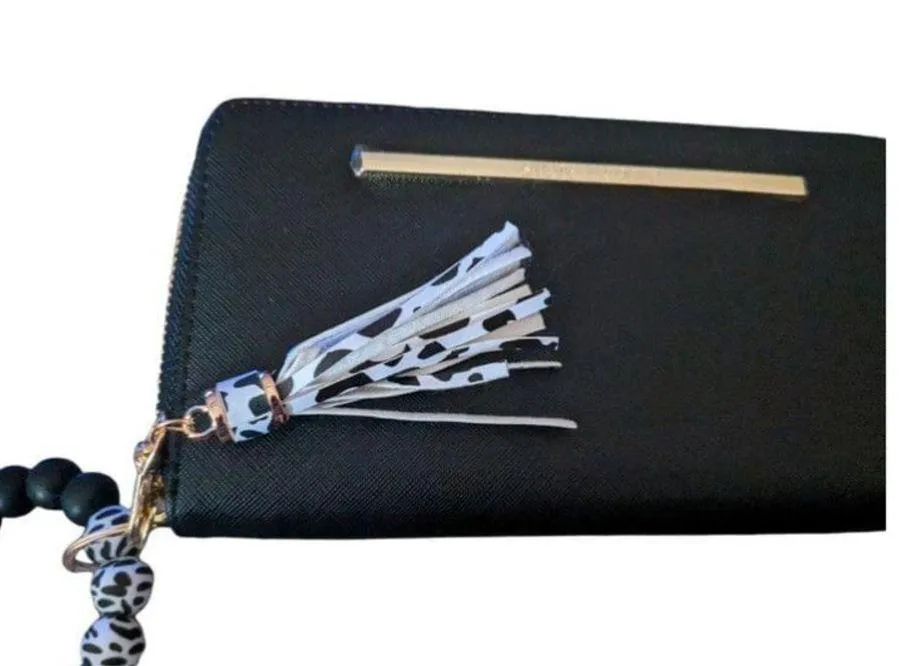 Steve Madden black and gold wristlet - Image 9
