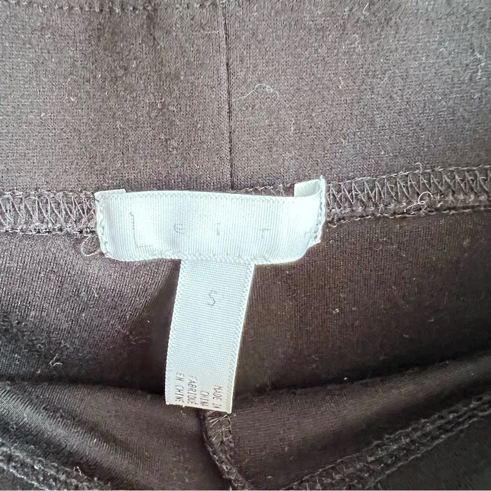 Leith Elastic Waist Front Ankle Slit Pant/Legging - Image 5