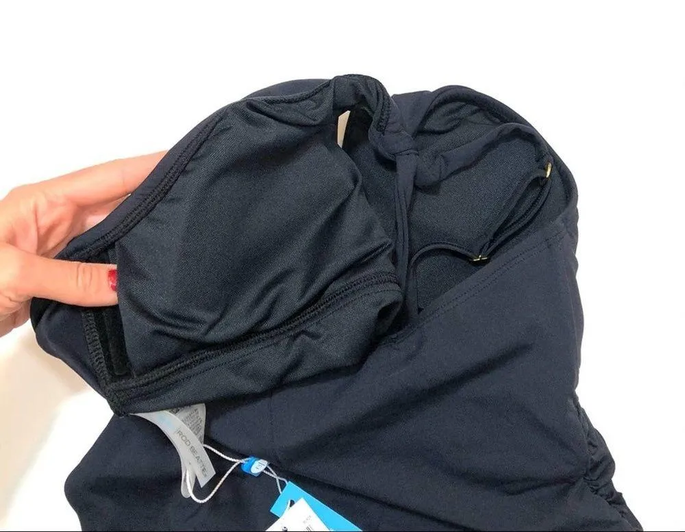 Bleu Rod Beattie BLACK Twisted One-Piece Swimsuit - Image 5