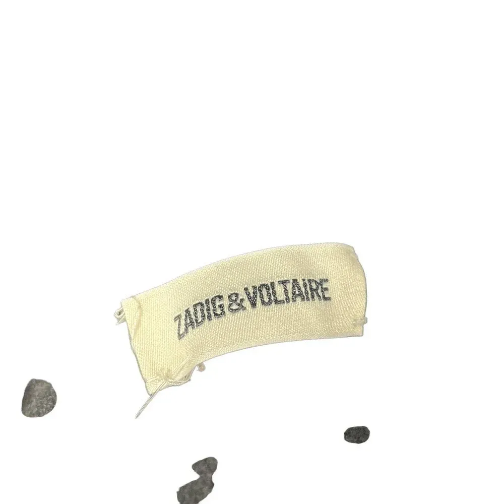 Zadig & Voltaire Clipper Skull Foil Sweatshirt Hoodie Black Gold Size Small‎ - Image 7