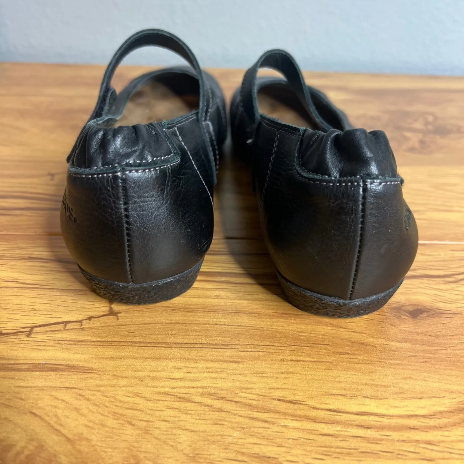 Taos Step It Up Mary Jane Flats Size 6.5 US 37 EU Leather Black Comfort - Image 7