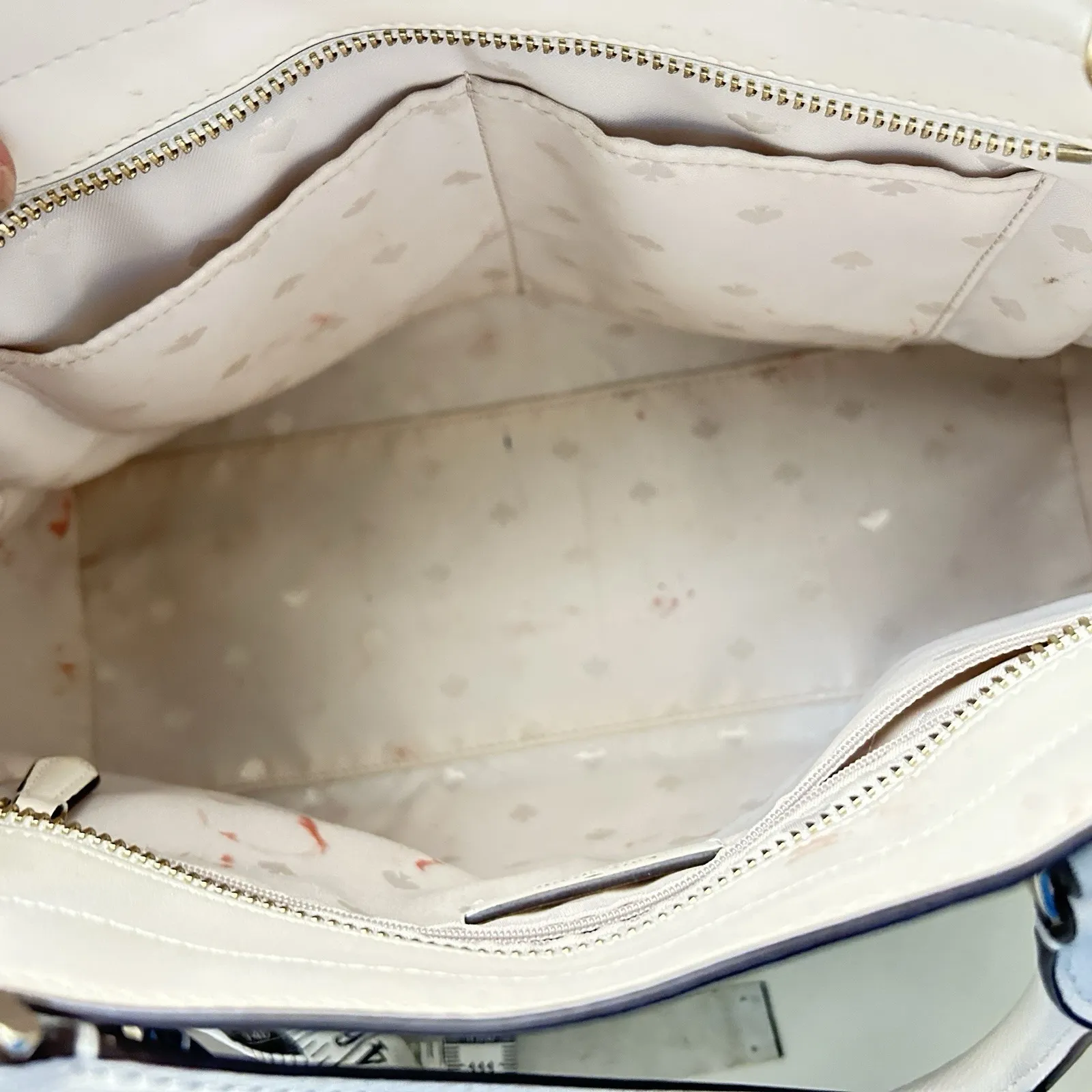 KATE SPADE NEW‎ YORK KRISTI PARK POSIES CREAM MULT PRINT SATCHEL KA700 - Image 6