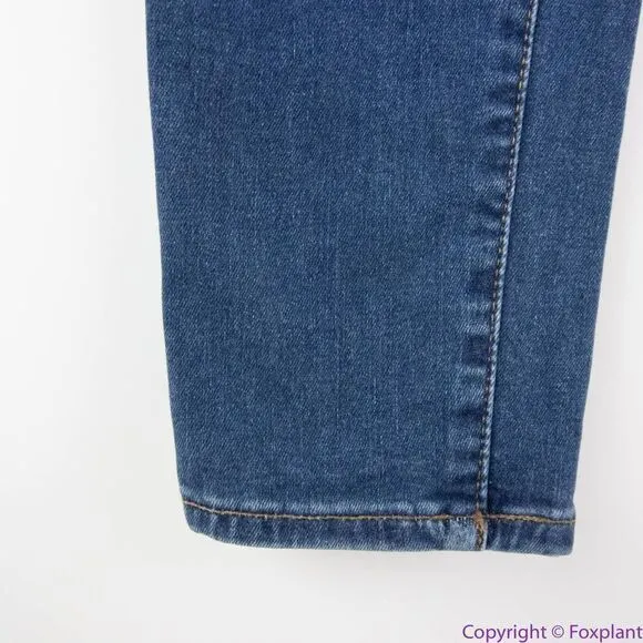 NEW Madewell High‎ Rise Button Front Skinny Jeans In Daventry wash, 28 - Image 7
