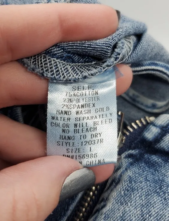 idem Ditto NWT Denim Romper - Image 6