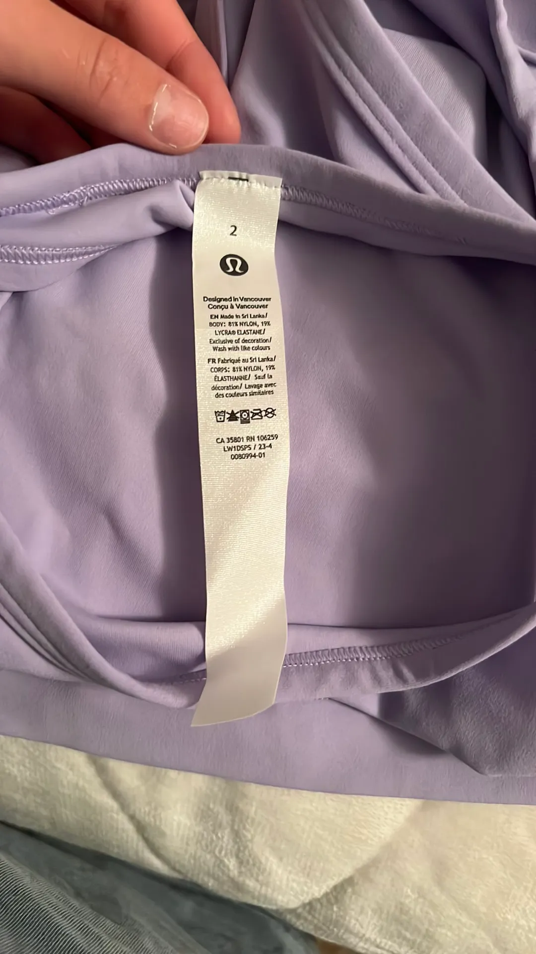 Align™ Waist-Length Racerback Tank Top - Image 2