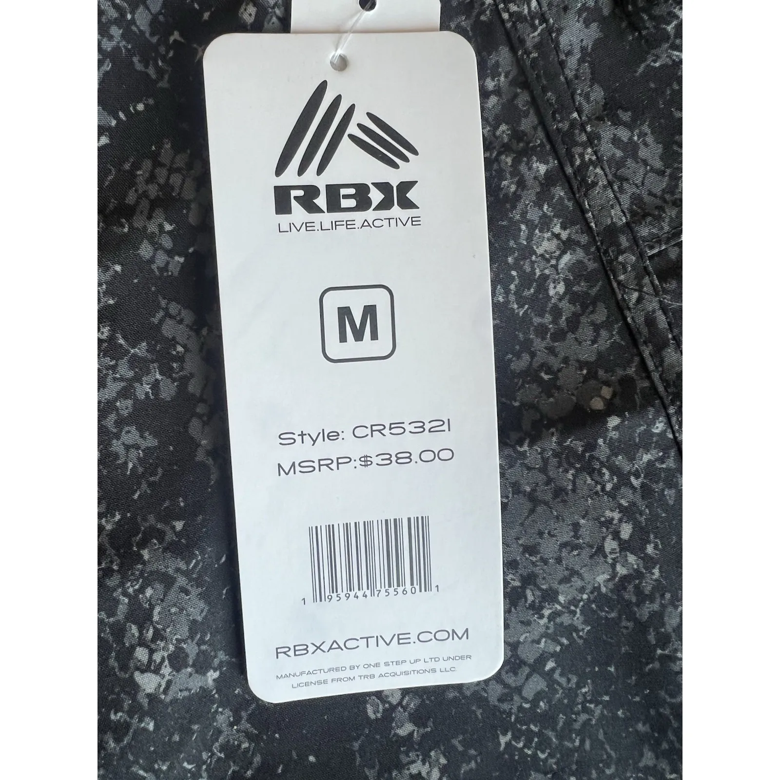 RBX Women's Active Live Life Black Shorts Style CR5321 Size M Size M - Image 4