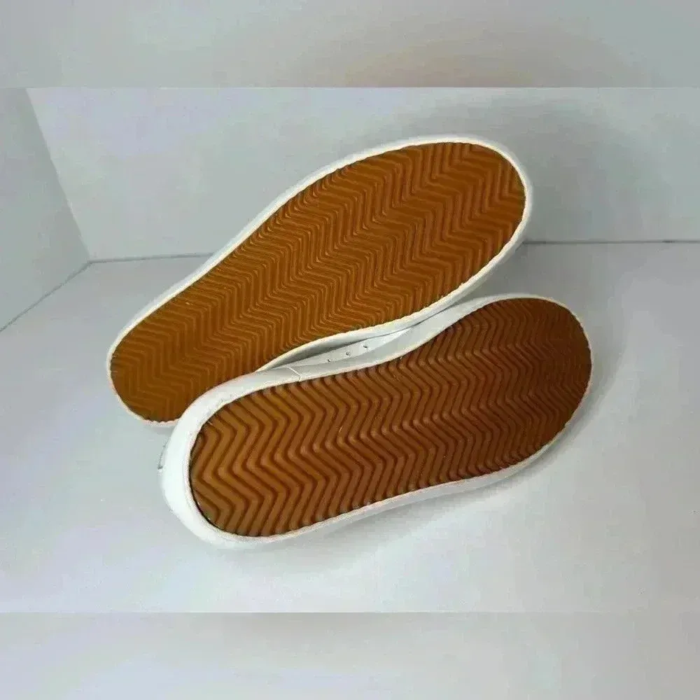 Sam Edelman Aubrie White Leather Sneakers‎ Size 6.5 - Image 9