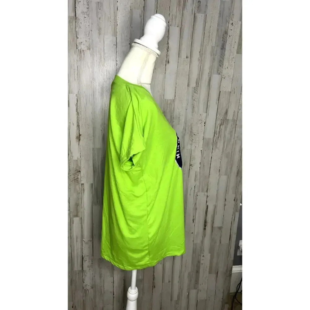 NWT Minnesota‎ Timberwolves Women's Size Large Green Logo T-Shirt - Image 2