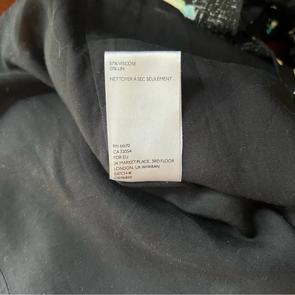 FREE PEOPLE Like A Lady Printed Mini Dress Size Medium - Image 10