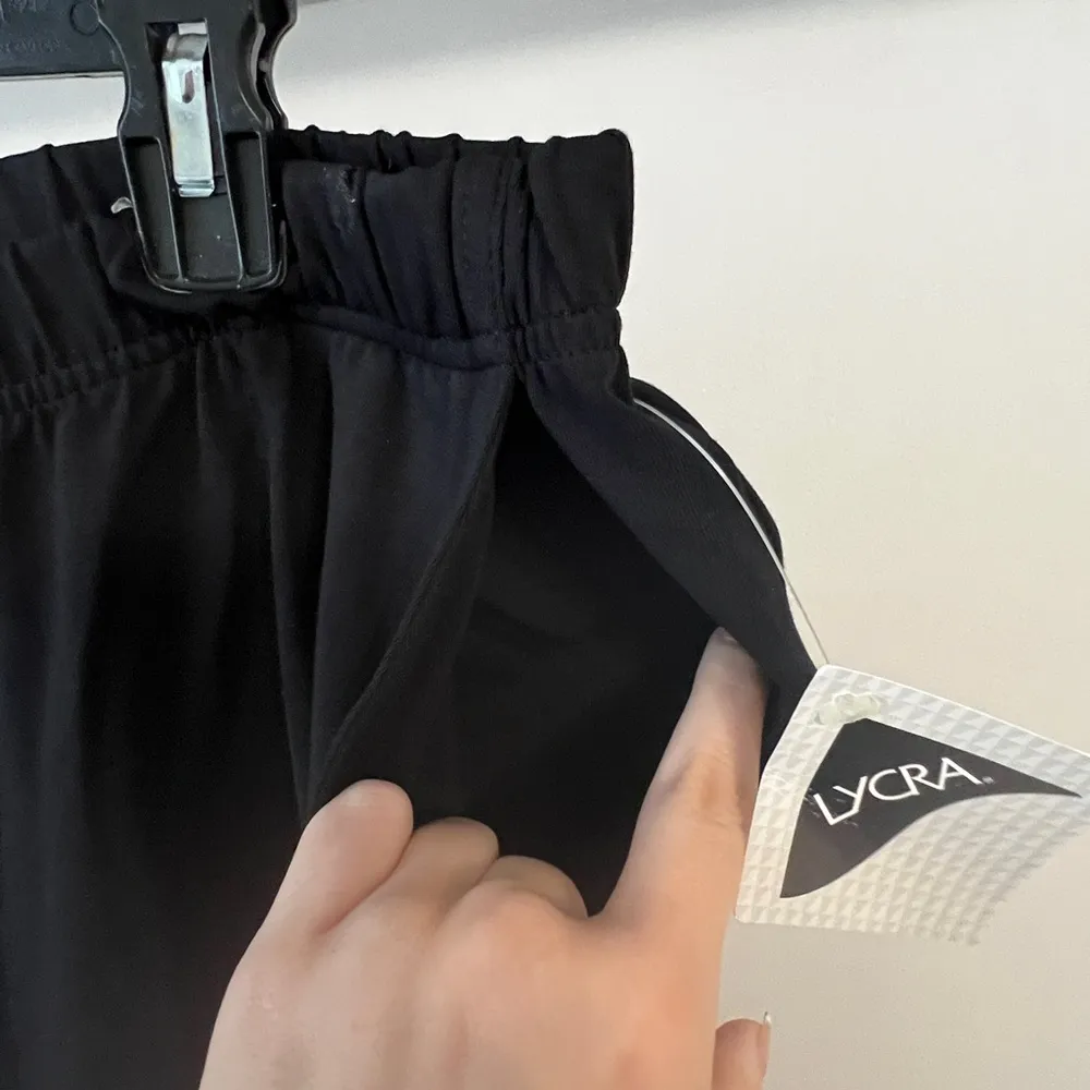 FINAL PRICE NWT LL. BEAN Black Slack Pants Size XL - Image 4