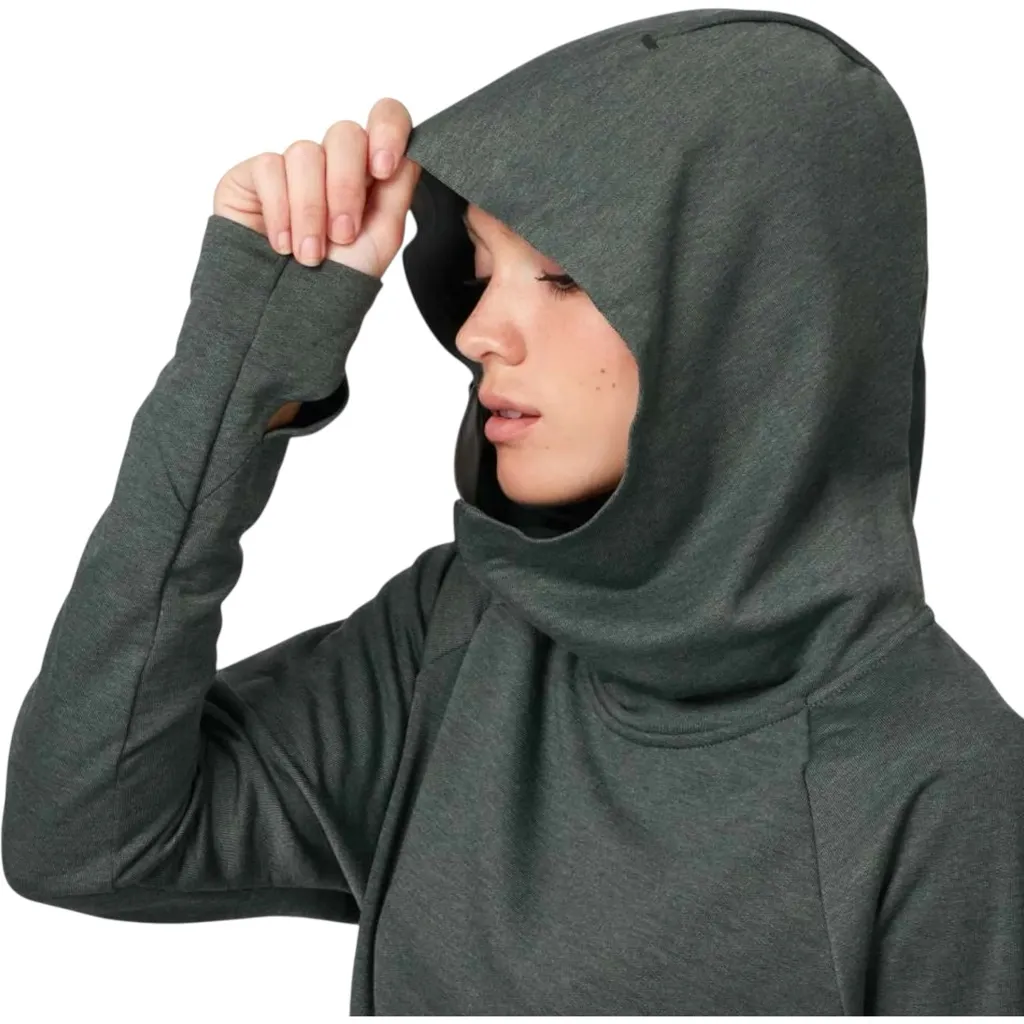 On Running On Cloud Technical Hoodie Womens Beluga Green Sweatshirt Size Medium - Image 3