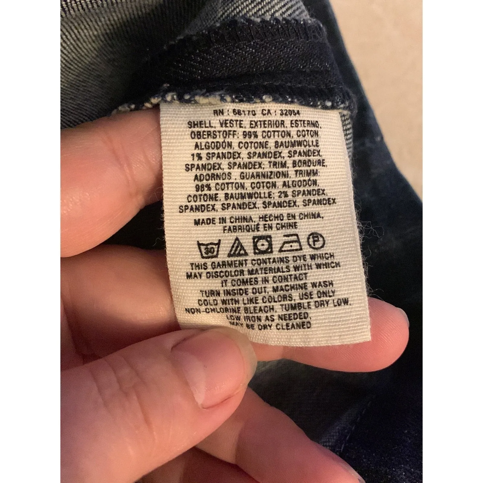 Holding horses Anthropologie size 30 medium denim pencil skirt boho - Image 8