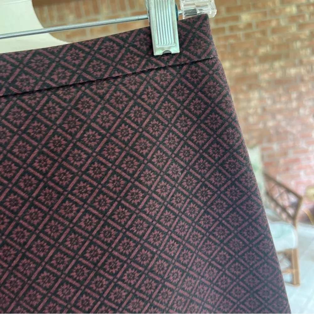 Cooperative Urban Outfitters Skirt Purple Geo A-line Mini 4 Patterned Boho Chic - Image 9