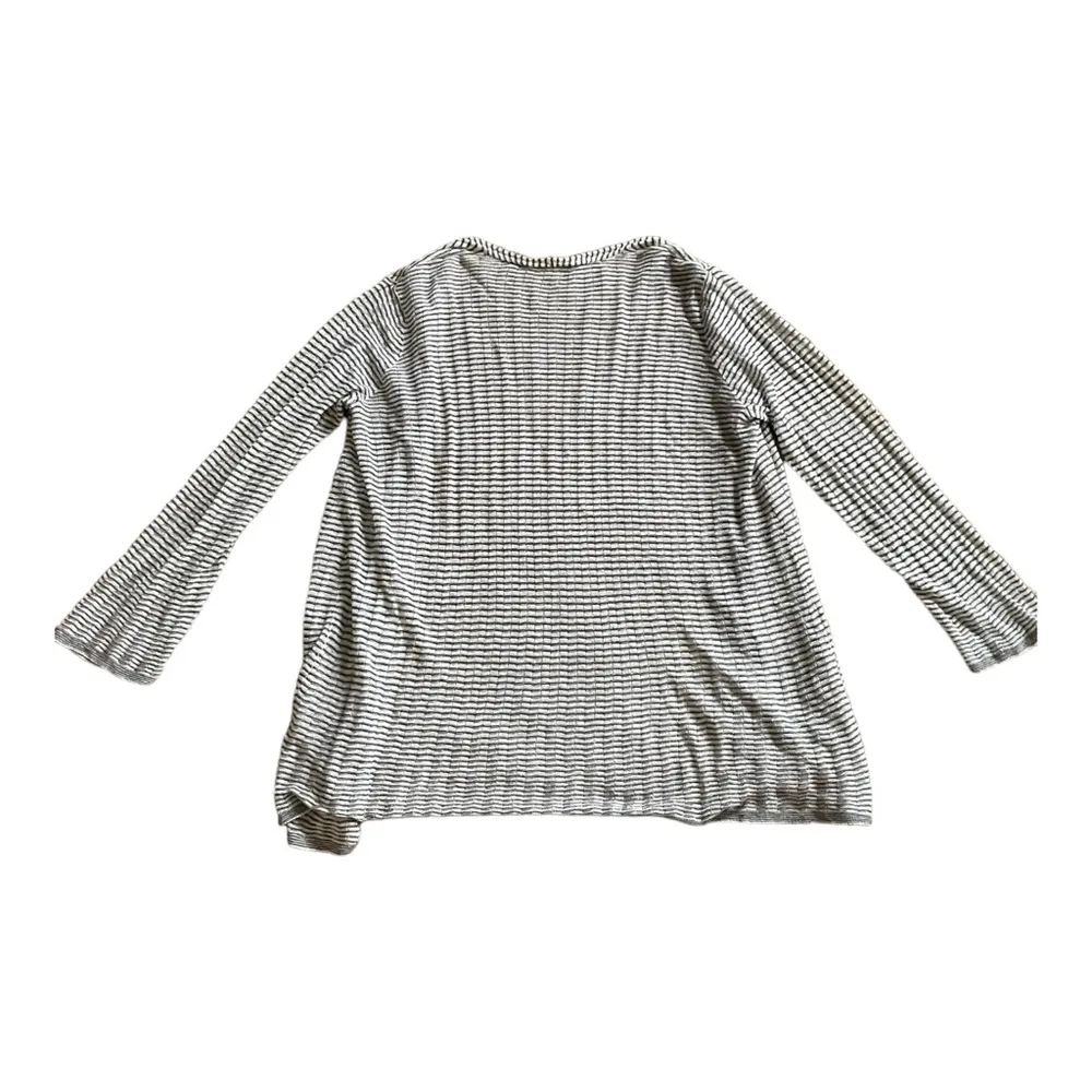 Eileen Fisher Lightweight Sheer Stripe Cardigan Women’s Size Small A10 - Image 8