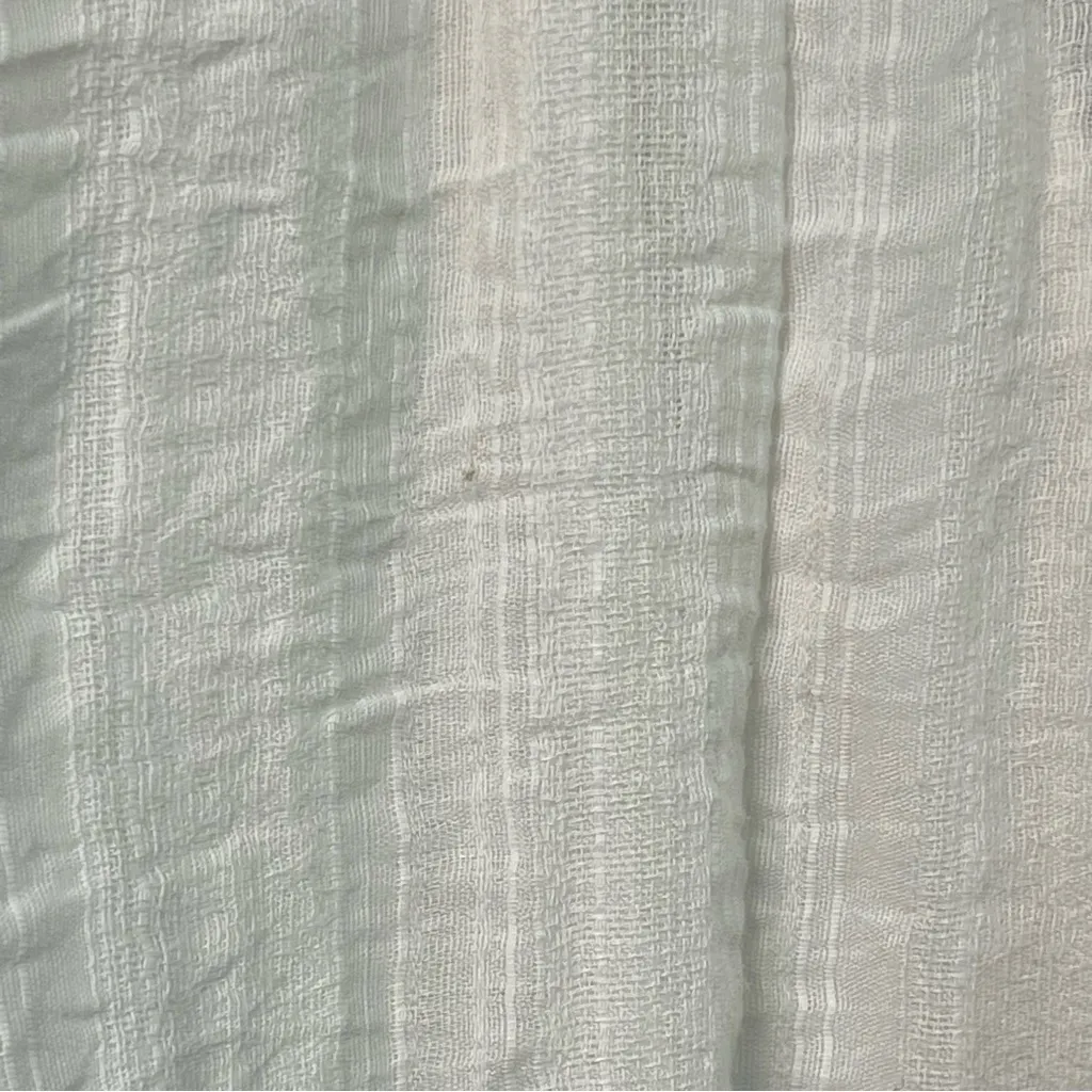 Mahina Small Gauze Puff Sleeve Keyhold Cutout Open Back Cottagecore Dress - Image 6