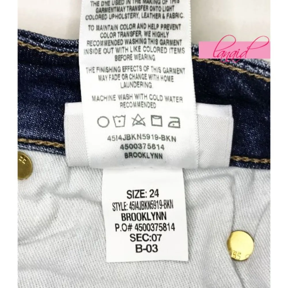 Joe's Jeans The Icon Skinny Crop Brooklynn Daisy High-Rise Floral Distressed 24 - Image 7