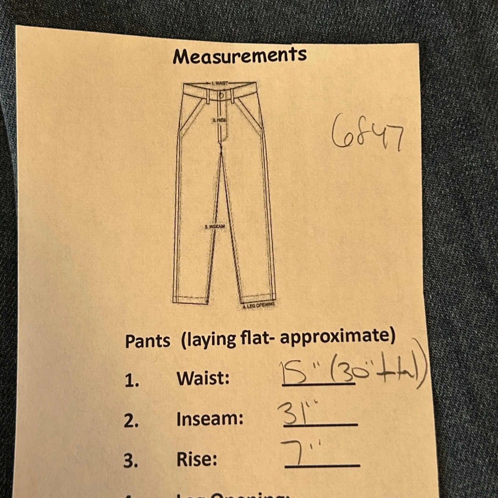 Cabi Jeans Slim Boyfriend Blue Wash Distressed Denim Pants Women Size 0 - Image 6