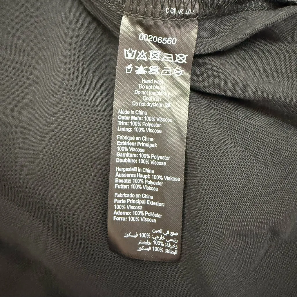 City Chic Lust Crochet Embroidered Dress Black Boho Bohemian - Image 15