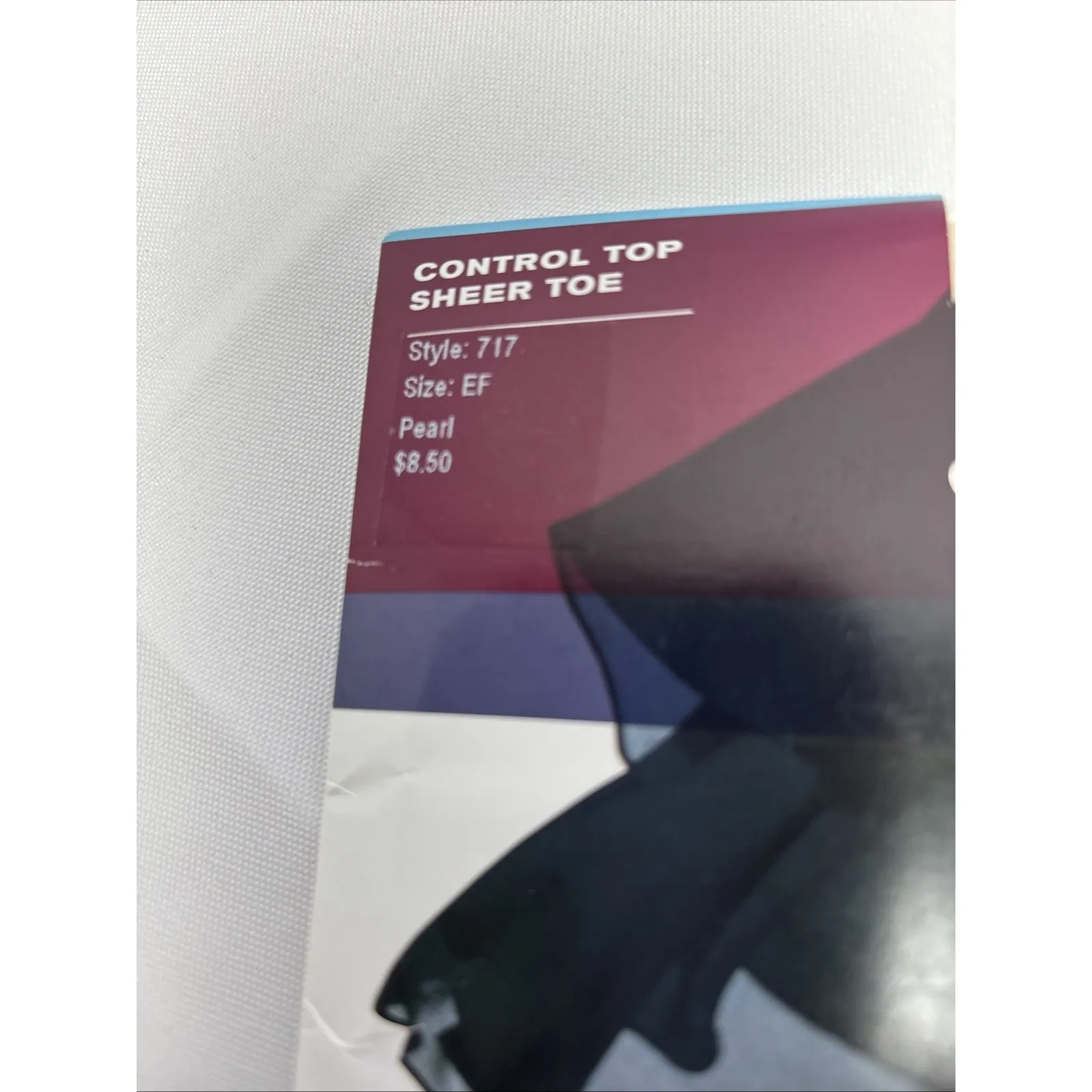 Hanes Silk Reflections Size‎ EF PEARL Silky Sheer Control Top Pantyhose NEW - Image 2